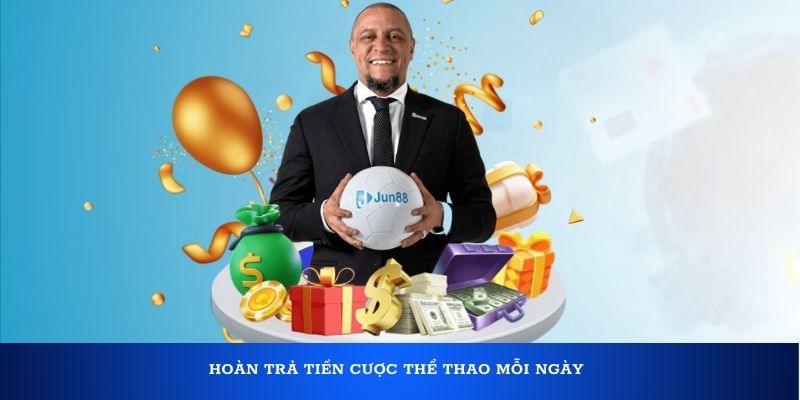 Hoàn trả tiền cược thể thao mỗi ngày