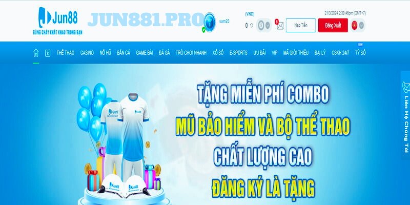 Ứng viên đăng ký đại lý Jun88 phải sở hữu trang web quảng cáo về nhà cái